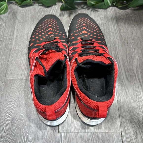 NIKE FREE TRAINER 5.0 Men's US Size 11 Red Black Running Sneaker 579809-601 - Picture 6 of 9